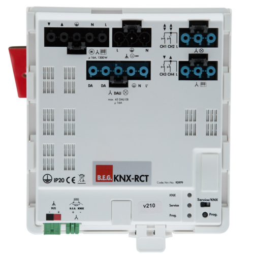 Предварительно смонтированный блок управления датчиками присутствия KNX и другими нагрузками, KNX-RCT - купить у официального поставщика