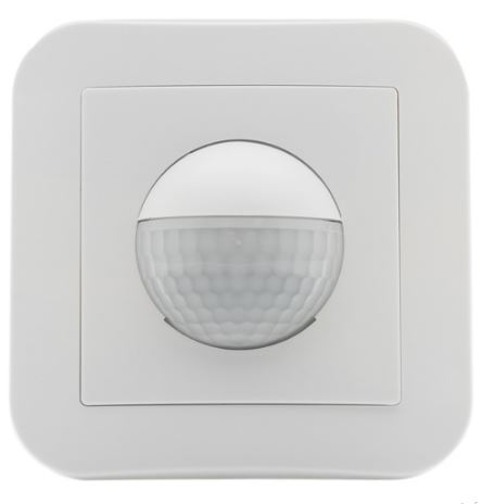 Настенный датчик движения, Indoor 180-R-2D с рамкой /белый - купить у официального поставщика