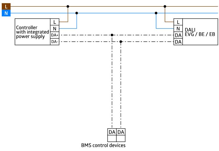 Плоский мультисенсор 360°, 9 м, PD11-BMS-FLAT DALI-2 /белый - купить у официального поставщика