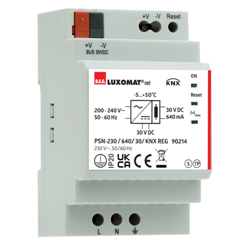 Блок питания для системы KNX, PSN-230 / 640 / 30 / KNX REG - купить у официального поставщика