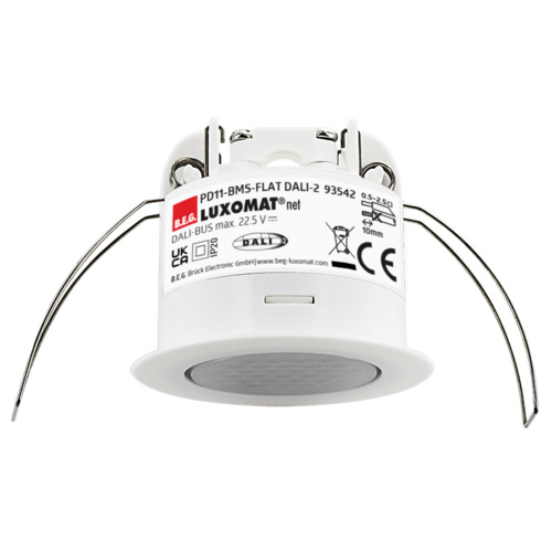Плоский мультисенсор 360°, 9 м, PD11-BMS-FLAT DALI-2 /белый - купить у официального поставщика