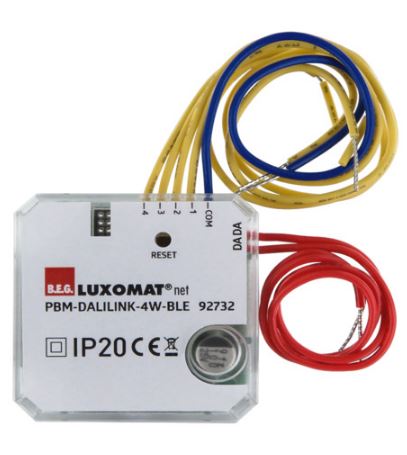 Кнопочный модуль DALI-LINK для установки в подрозетники, PBM-DALI-LINK-4W-BLE - купить у официального поставщика